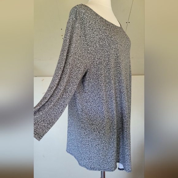 Asymmetrical Alfani Sweater Womens XL | Black and White - Picture 4 of 7